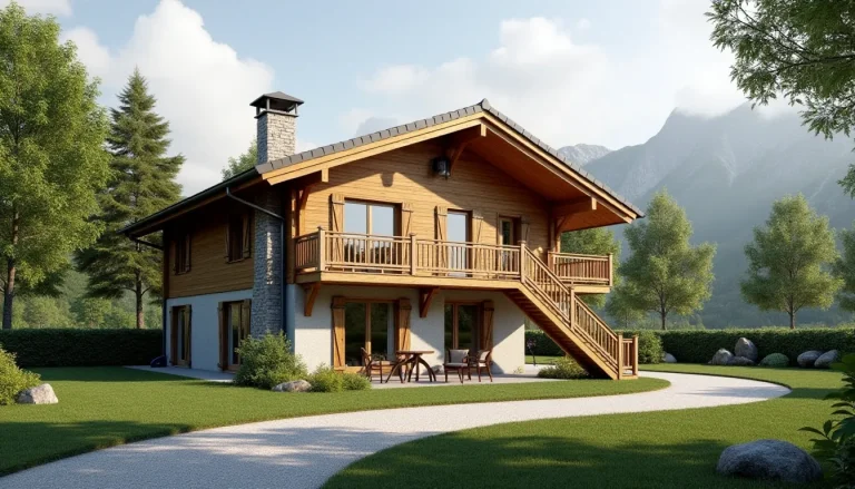 Image illustrant : Chalet Bois : Top 10 Modèles & Conseils Essentiels 2026