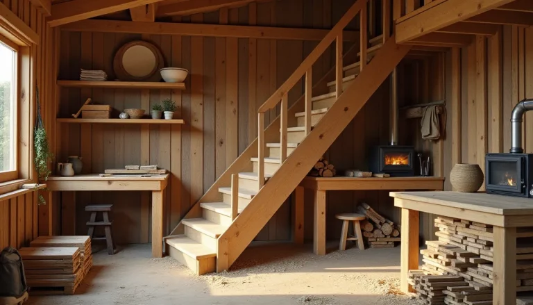 Image illustrant : Marche escalier bois : prix, essences et conseils 2026