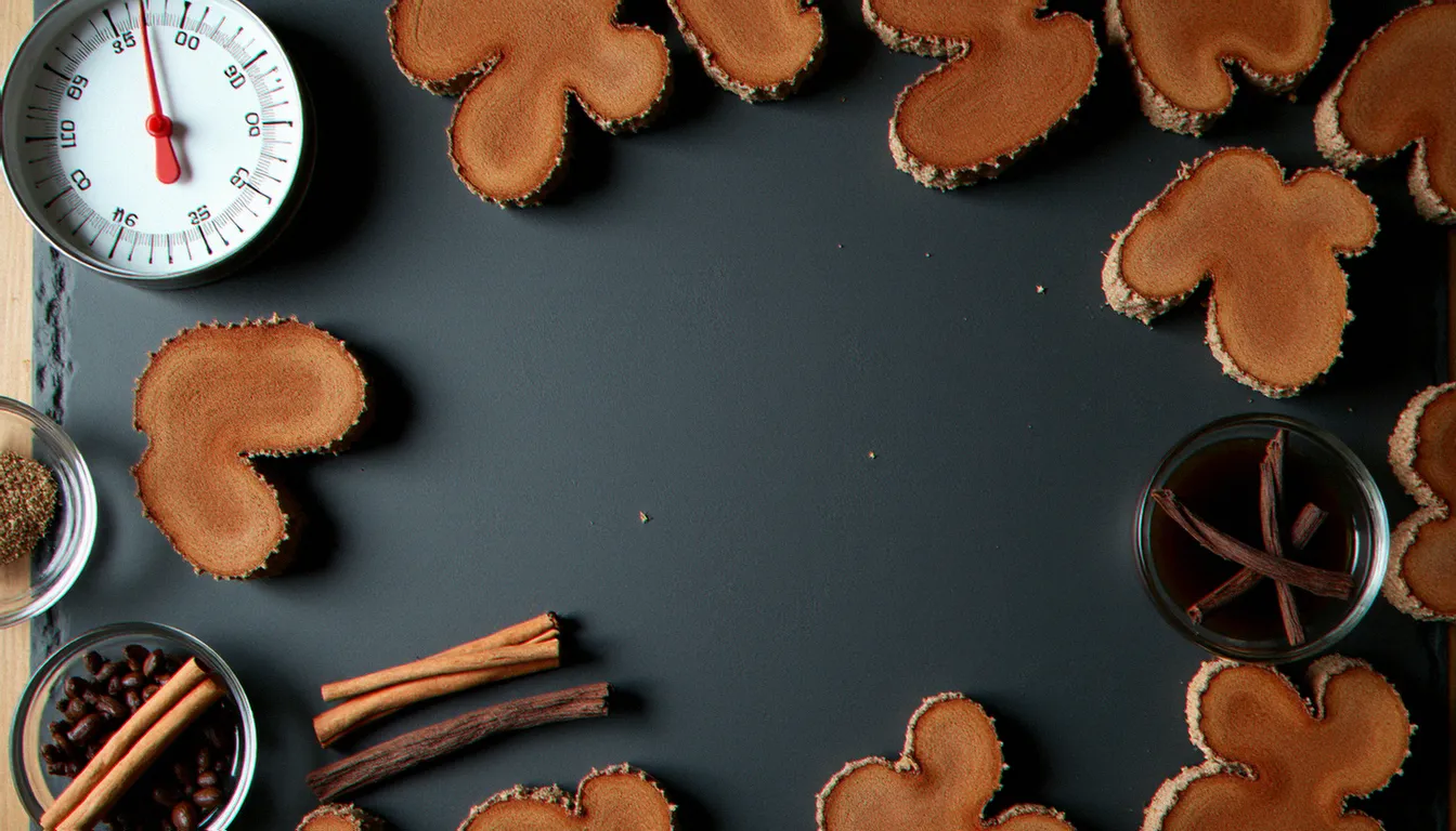 Vue du dessus de copeaux d'écorce de bois bandé séchés avec épices posés sur une ardoise, ingrédients pour préparer la recette traditionnelle