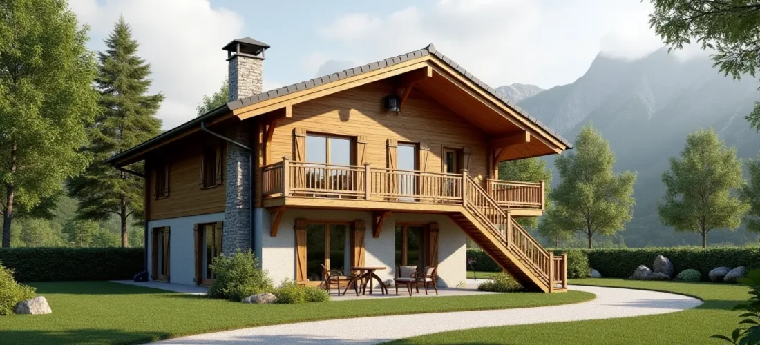 Image illustrant : Chalet Bois : Top 10 Modèles & Conseils Essentiels 2026