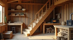 Image illustrant : Marche escalier bois : prix, essences et conseils 2026